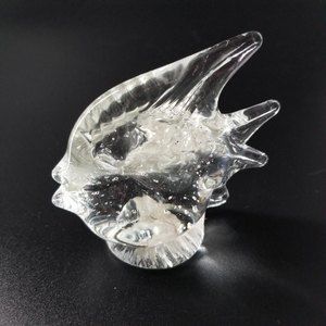 Fish Paper Weight Clear Glass Oceanic Nautical Home Desk Office Wangs